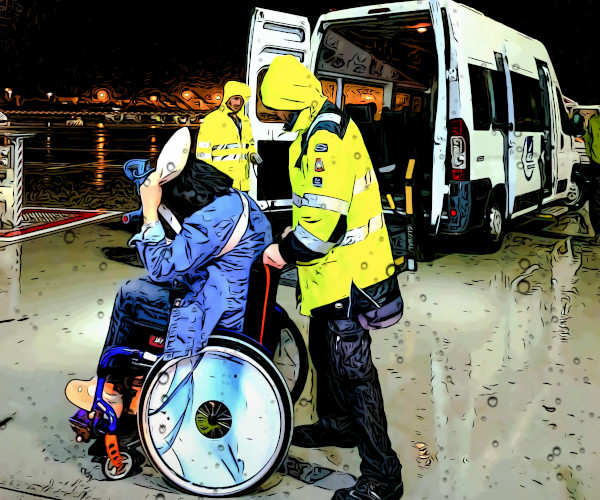 障害のある人や身体の不自由な人が航空輸送で支援を受ける権利は、航空会社や空港管理者の特定の義務に対応しています。
